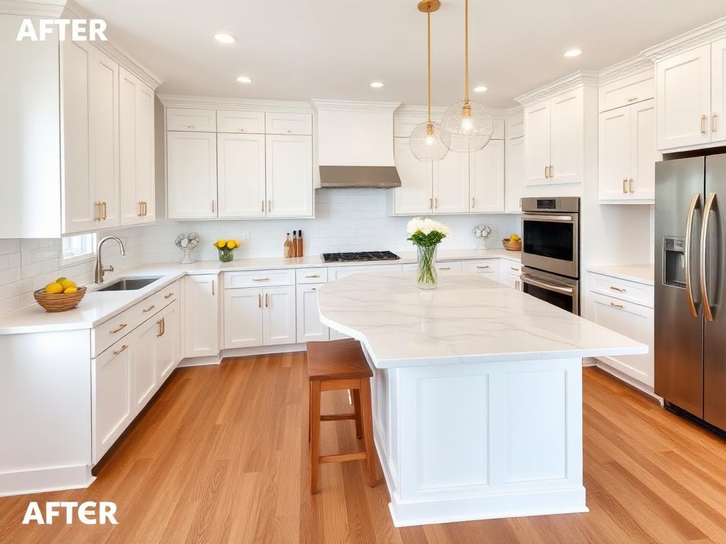 Open-Concept Kitchen Refresh – after