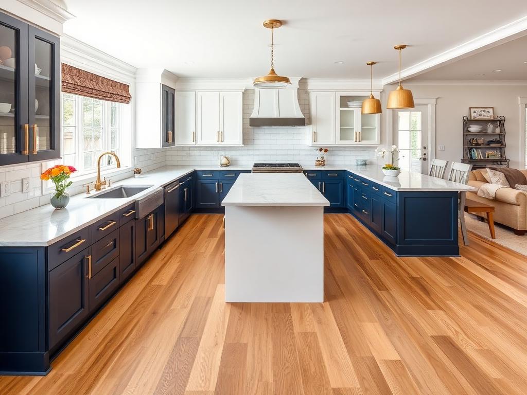 Two-Tone Kitchen Remodel – after