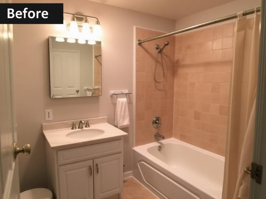 Spa-Style Master Bath – before
